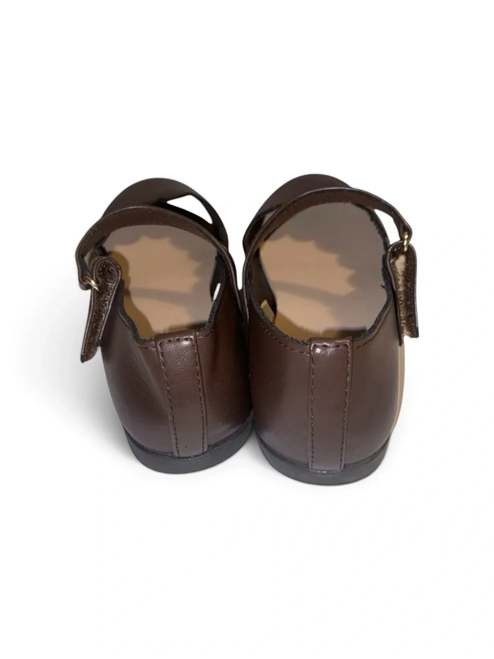The Children's Place Girls' Brown Mary Jane Dress Shoes